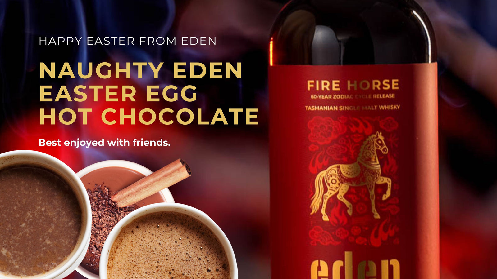 Naughty Eden Easter Egg Hot Chocolate.